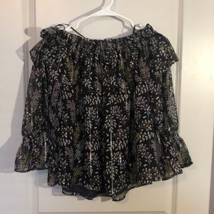 Loft off the shoulder top